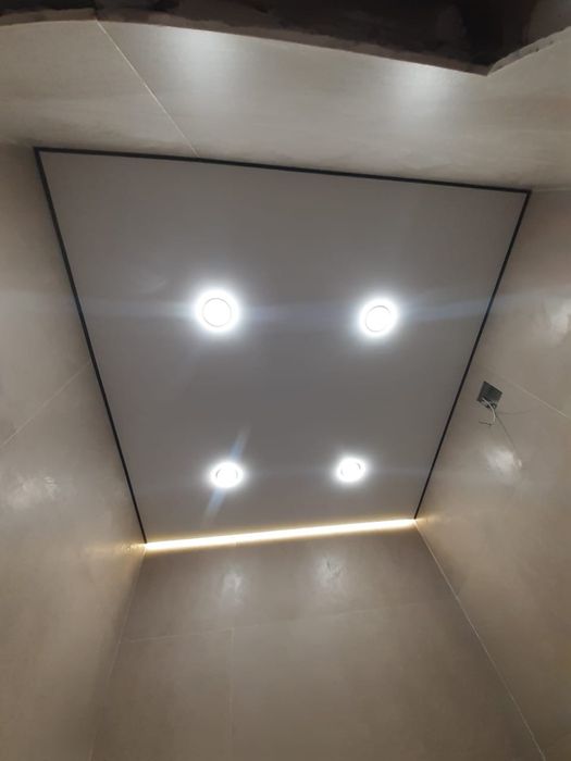 Натяжные потолки по 1500м²