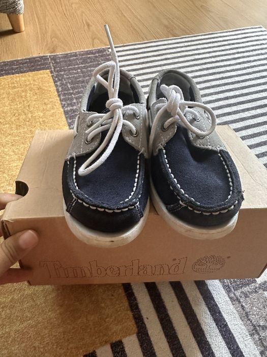 Мокасини Timberland 31номер обувани 2пъти само за повод!