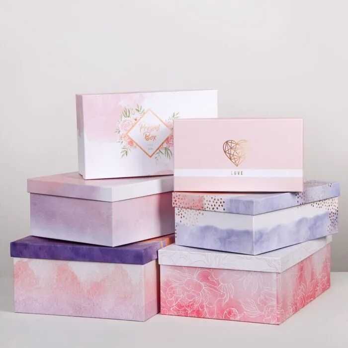 Подарочные коробки, упаковка