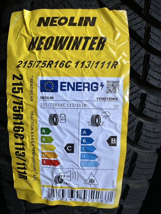 Нови зимни бусови гуми NEOLIN NEOWINTER 215/75R16C 113/111R 2157516 2157516C
