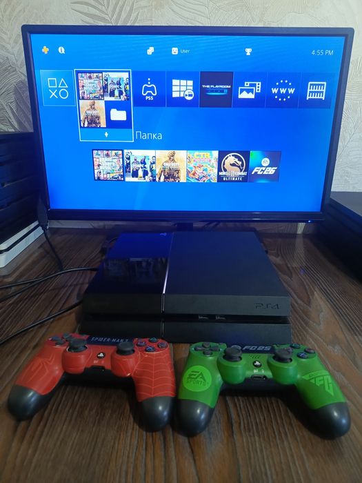 Ps4 fat 500gb oʻyinlari bilan +3oy garantiya beriladi