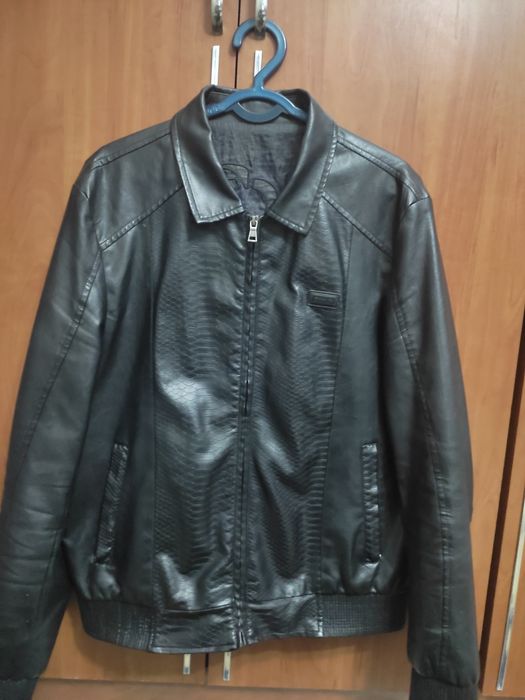 Мужская кожаная куртка