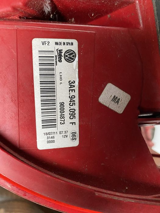 Ляв/Десен стоп Vw Passat 7 седан