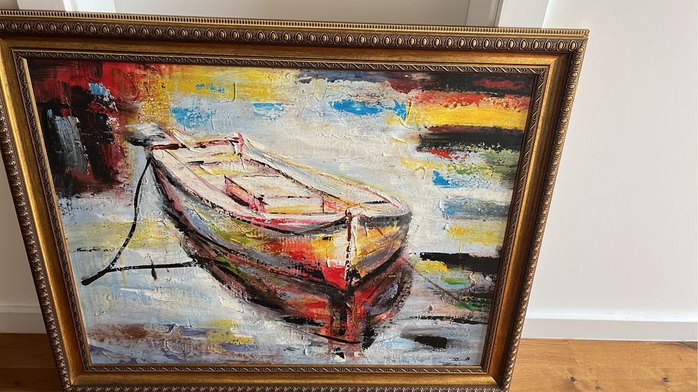 Tablou semnat, 1 x 0.88m