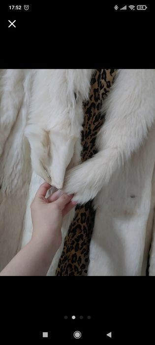 Шуба женская из натуральной шерсти