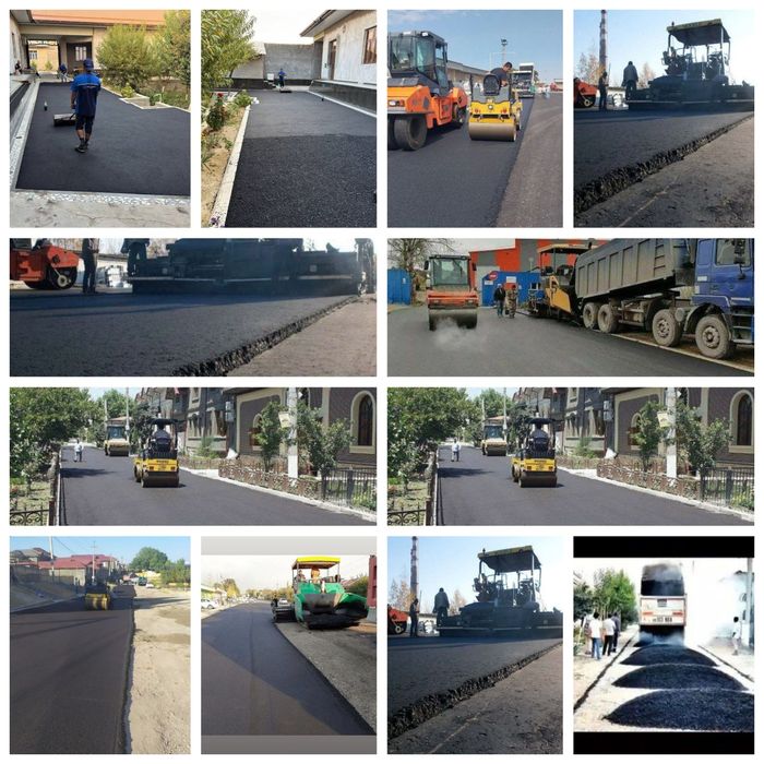 Asfaltlash ishlari Asfalt xizmati Aspalt qilib beramiz Asfalt ishlari