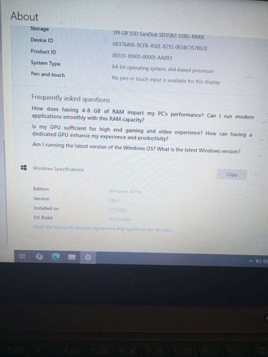 Лаптоп Hp за използване.