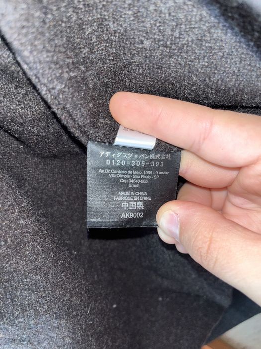 adidas x Yohji Yamamoto кожаная куртка-бомбер