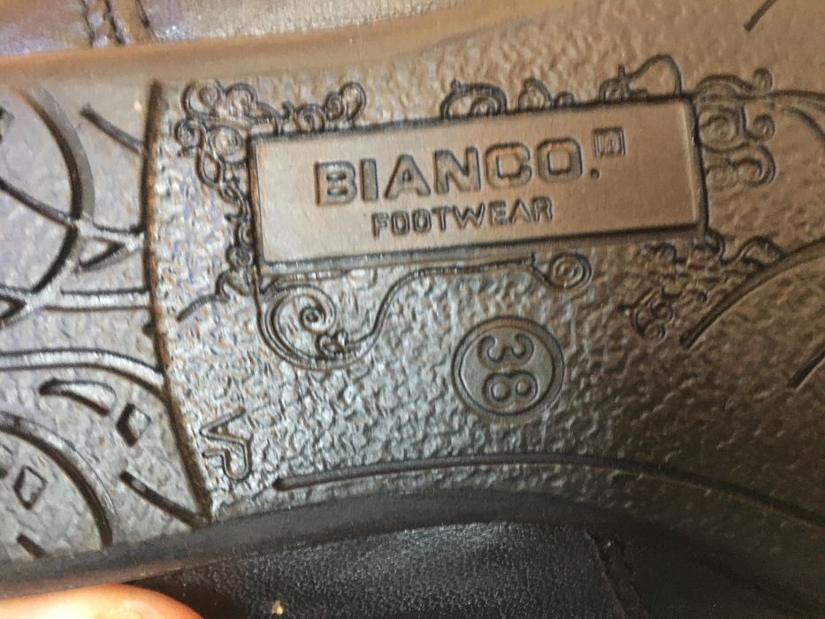 Дамски ест. кожа ботуши BIANCO # 38