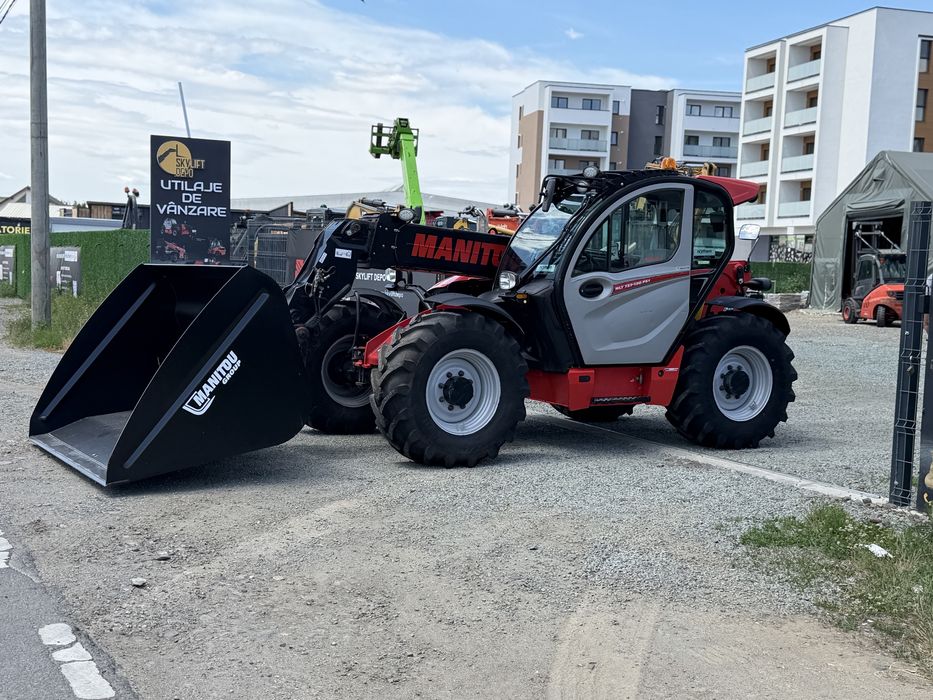Incarcator telescopic Manitou MLT737 130 cai  putere  Elite an 2021 ore 5000 anvelope noi