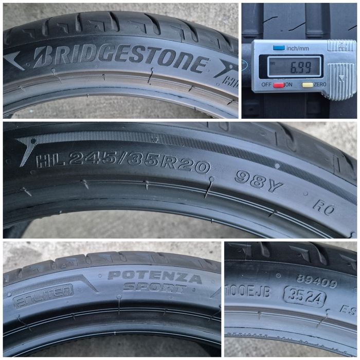 O bucată 245 45/35 R20 vară - una Michelin Goodyear Bridgestone