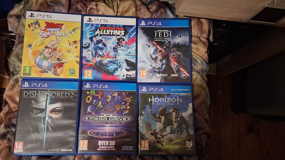 Продавам дискове с игри за PS5 и PS4!!!