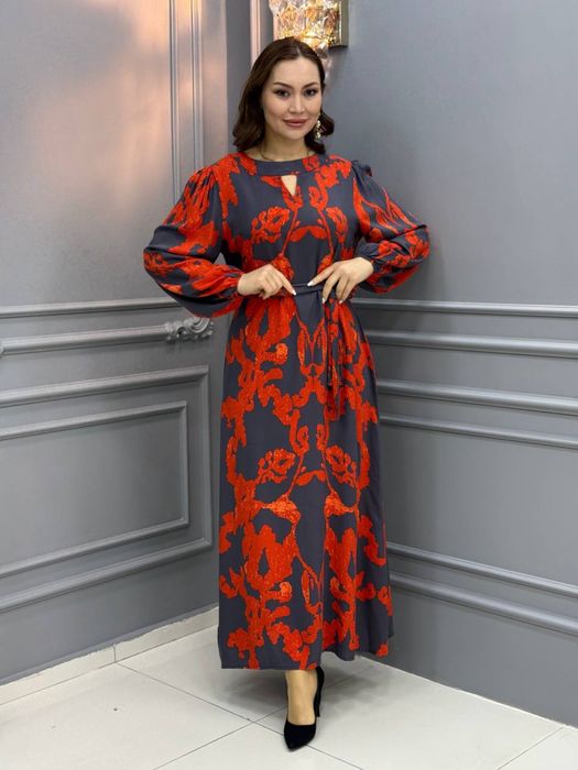 Платье из штапеля