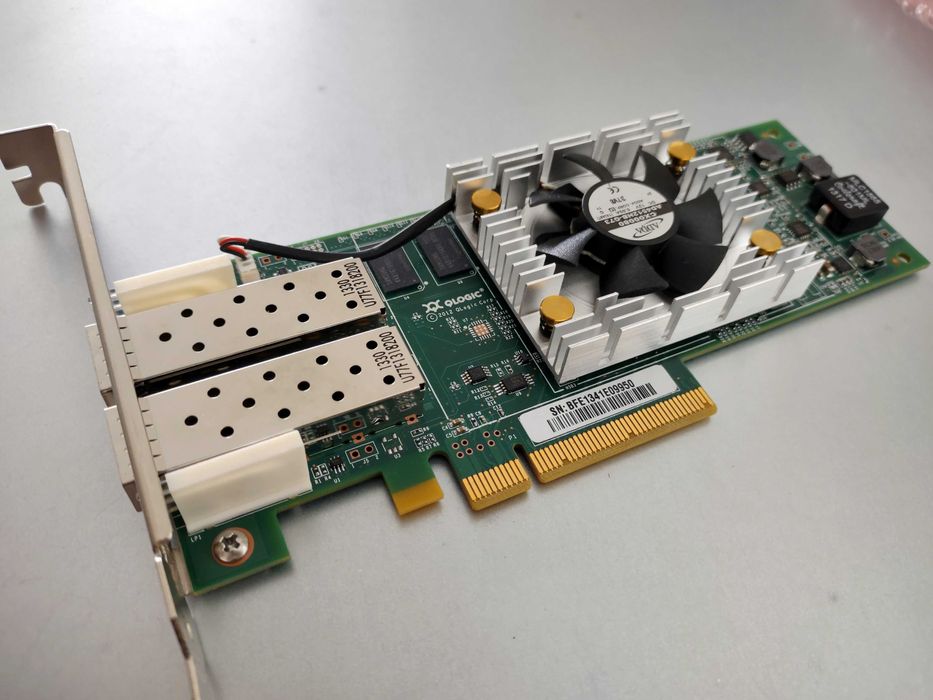 Адаптер QLE2662 16Gb FC/10Gb CNA DP SFP+ FC HBA или 10GbE / iSCSI