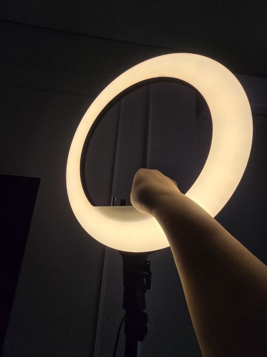 Кольцевая лампа RL-18. Led soft ring light