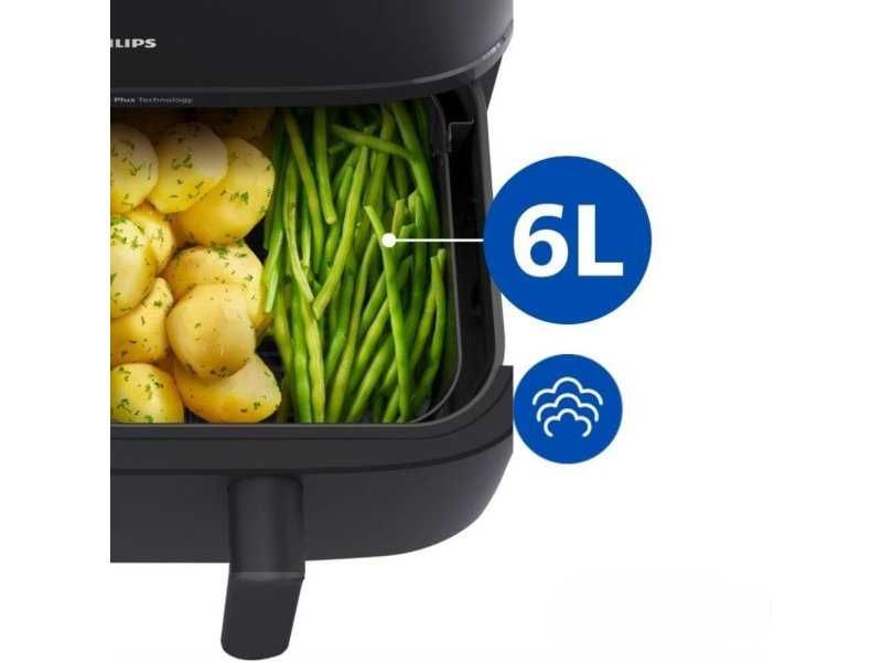 Еър Фрайър с Двойна Кошница и Пара Philips 5000 Series NA550/00