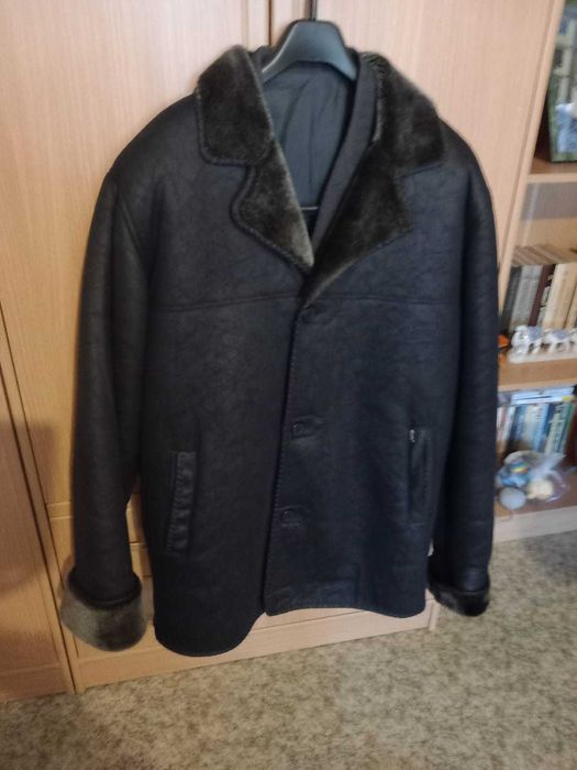 Дубленка мужская. Искусственная