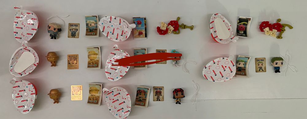 Kinder One piece капсульные ван пис киндер джой