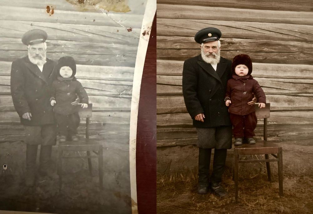 Реставрация старых фотографий