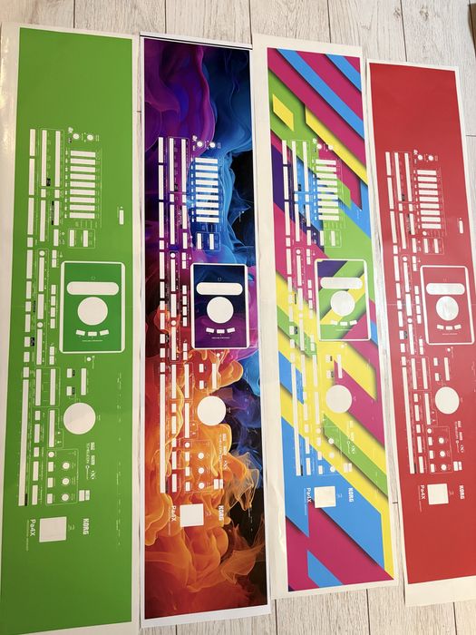 Autocolant personalizat korg pa4x si pa5x