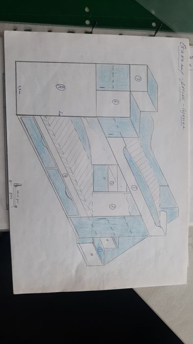 Двуетажно легло.