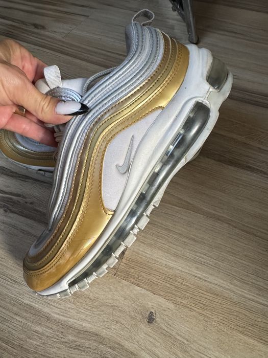 Оригинални маратонки Nike Air Max 97 Metallic Gold! 39 н