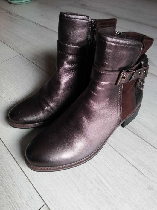 Нови Дамски Боти TAMARIS - Mocca Metall