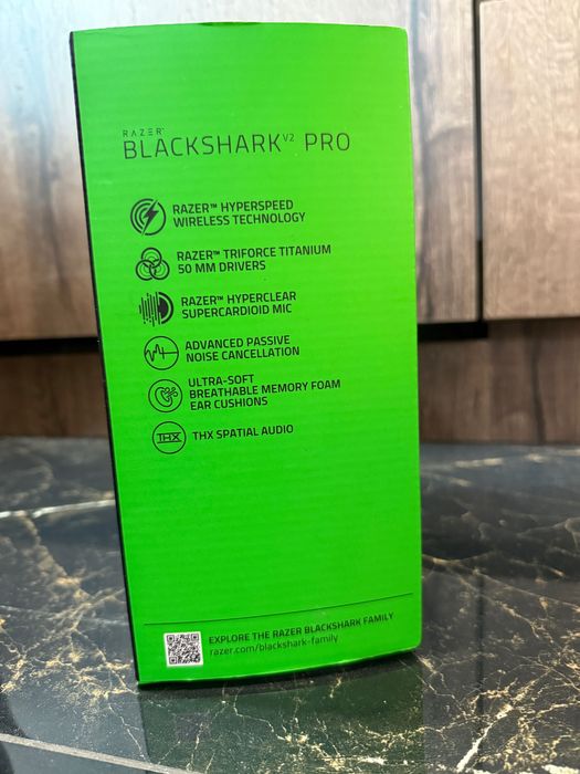 Безжични геймърски слушалки RAZER BlackShark V2 Pro