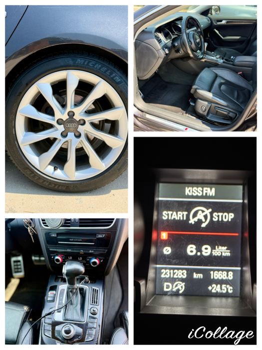 Vând Audi A5 SPORTBACK,S-Line 2.0TDI Quattro 190cp