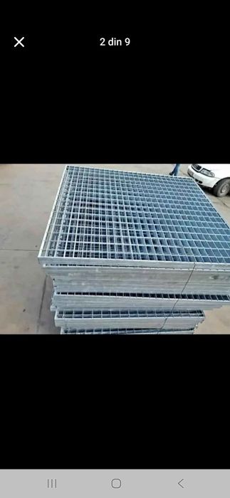 Vand trepte si gratare zincate la cele mai bune preturi