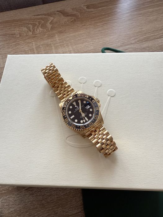 Rolex GMT Master 2 Yellow Gold