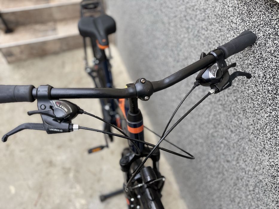 Алуминиев велосипед Raymon 28” | Shimano | амортисьор | КАТО НОВ