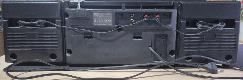 Radiocasetofon Sanyo