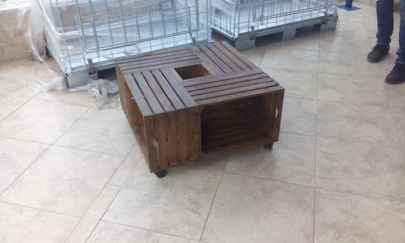 ПРОМОЦИЯ!Налична, Масичка от щайги