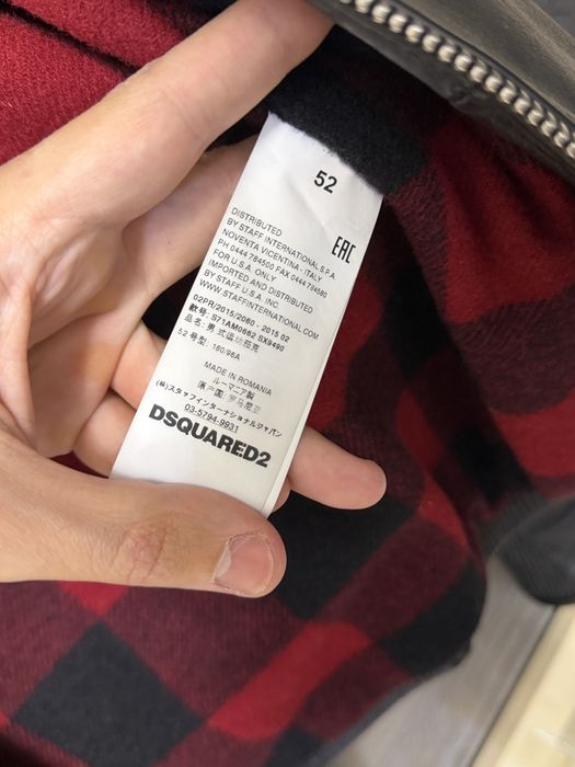 Geaca Piele Dsquared2