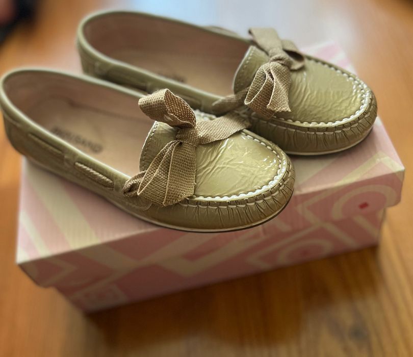 Испанские детские кожаные туфли