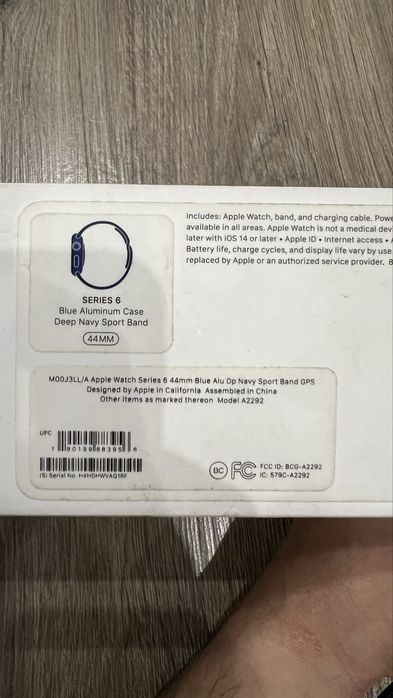 Apple watch 6 series 44mm + Iphone 7