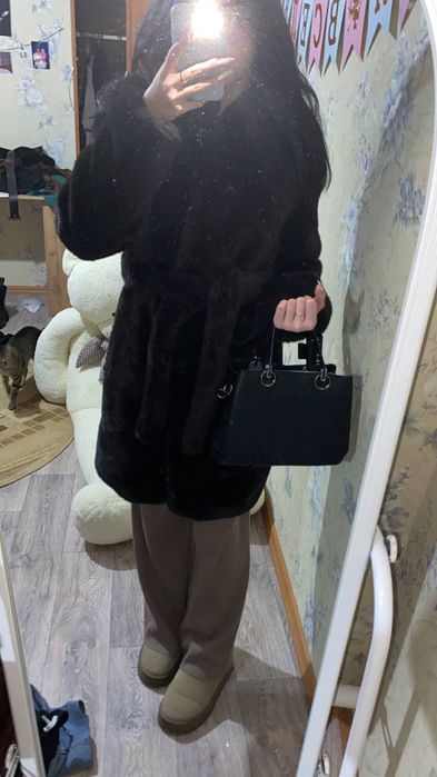 Шубка эко шоколад
