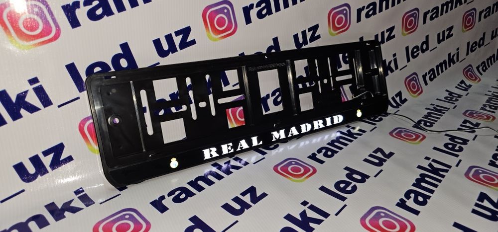 "Real Madrid" va "Barcelona" yozuvli led-podnomerniklar sotiladi!