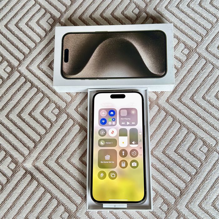 Iphone 15 pro, 128 GB, Natural Titanium