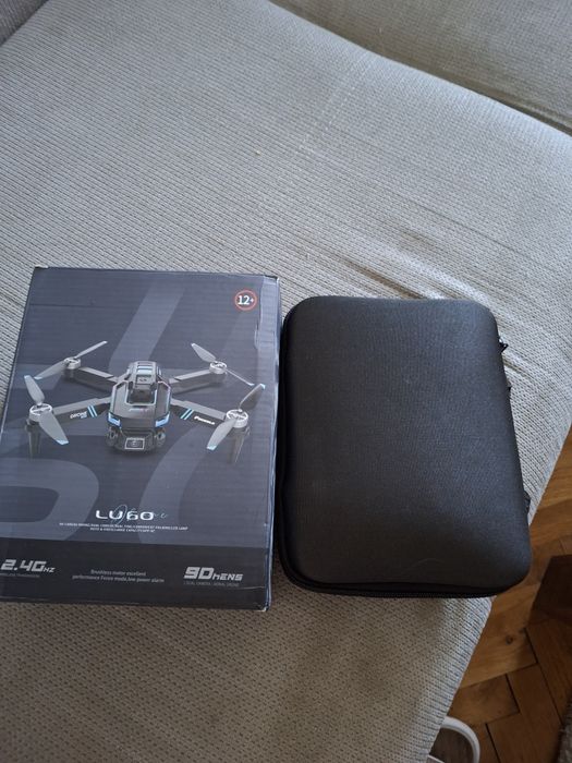 Дрон LU60, двойна HD камера, LED- НОВ
