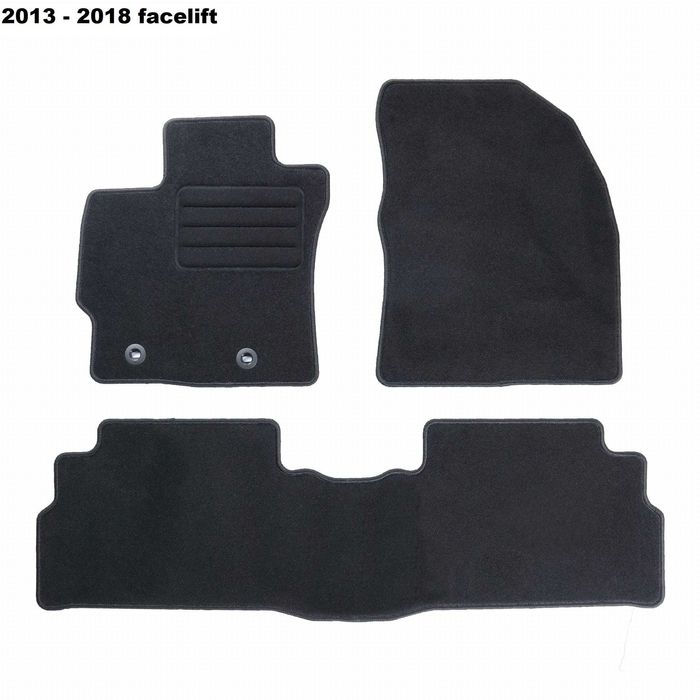 4бр. Мокетни стелки за Toyota Verso / Тойота Версо 2009+ и 2013+