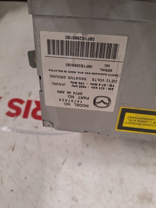 CD - Radio - Aux -  music - player Mazda 2/ Сд-радио музика Мазда 2