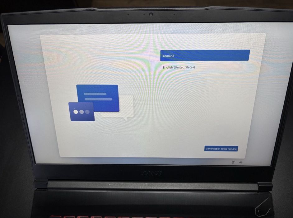 Vând MSI GF63 Thin 11UD