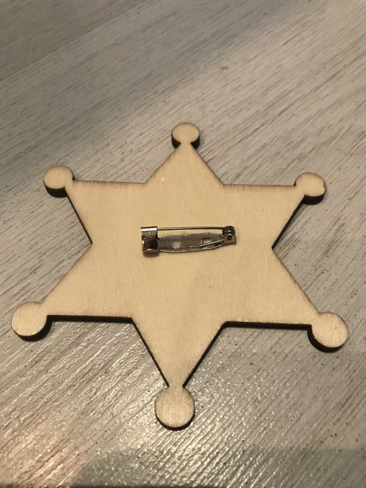 Дървена значка за сватба - Ring security