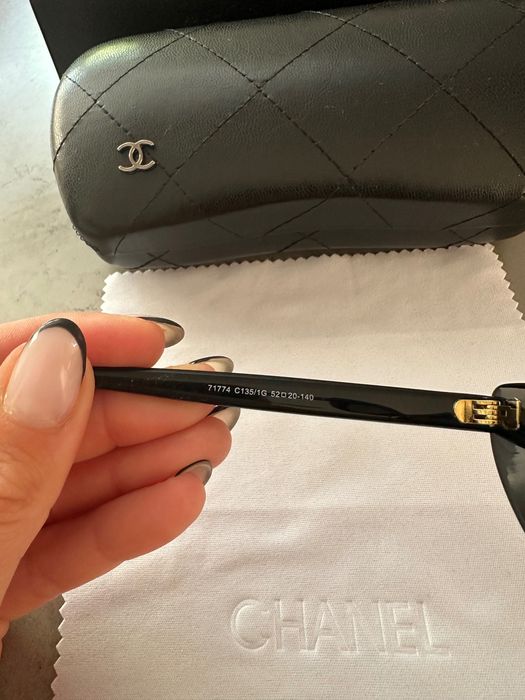 Слънчеви очила котешка форма Chanel
