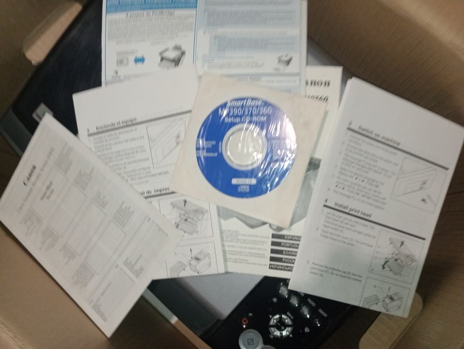 Принтер Canon. Без краски