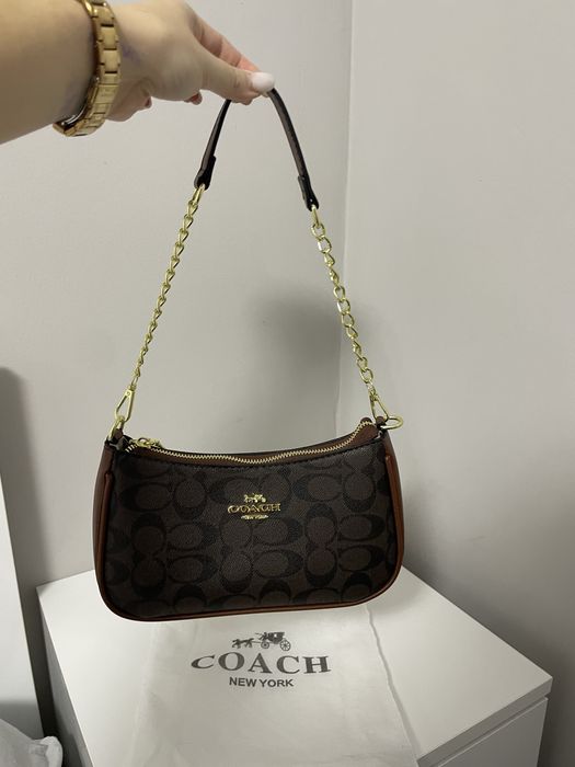 Geantă Coach maro