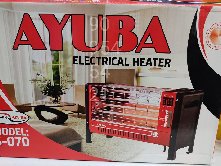 Печка фен тепловая пушка тепловентилятор обогреватель иситгич