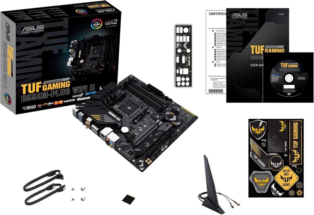 Placa de baza ASUS TUF GAMING B550M-PLUS WIFI II, Socket AM4,sigilat